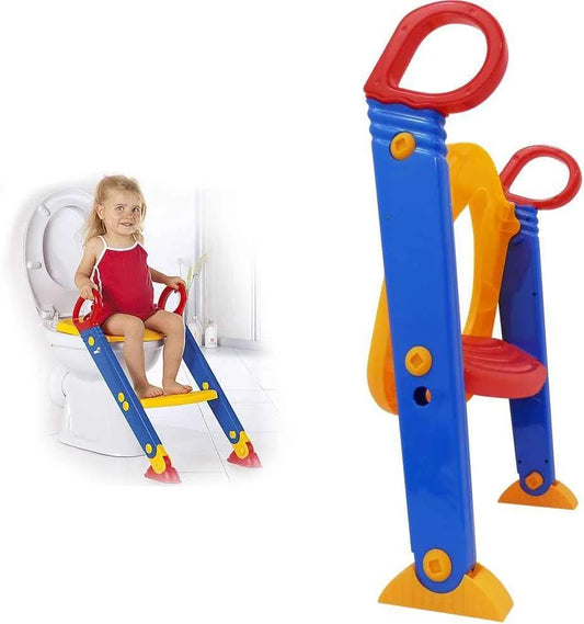 Kids Adjustable Toilet Training Ladder Seat
