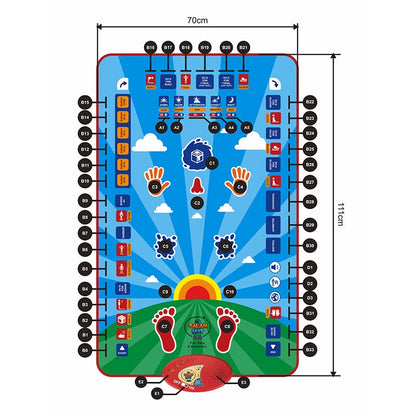Islamic Prayer Mat for Children Education