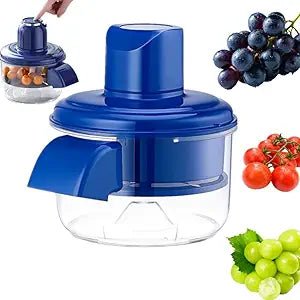 Electric Grape, Garlic & Cherry Tomato Peeler | Rechargeable Hands-Free Skin Remover for Small Fruits & Veggies