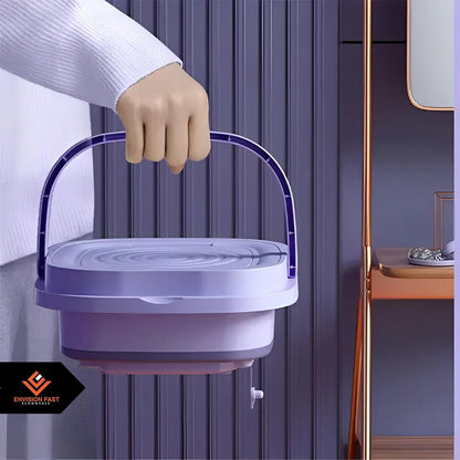 Portable Mini Washing Machineغسالة ملابس صغيرة محمولة